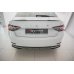 Накладки сплиттеры боковые на задний бампер на Skoda Superb III рестайл